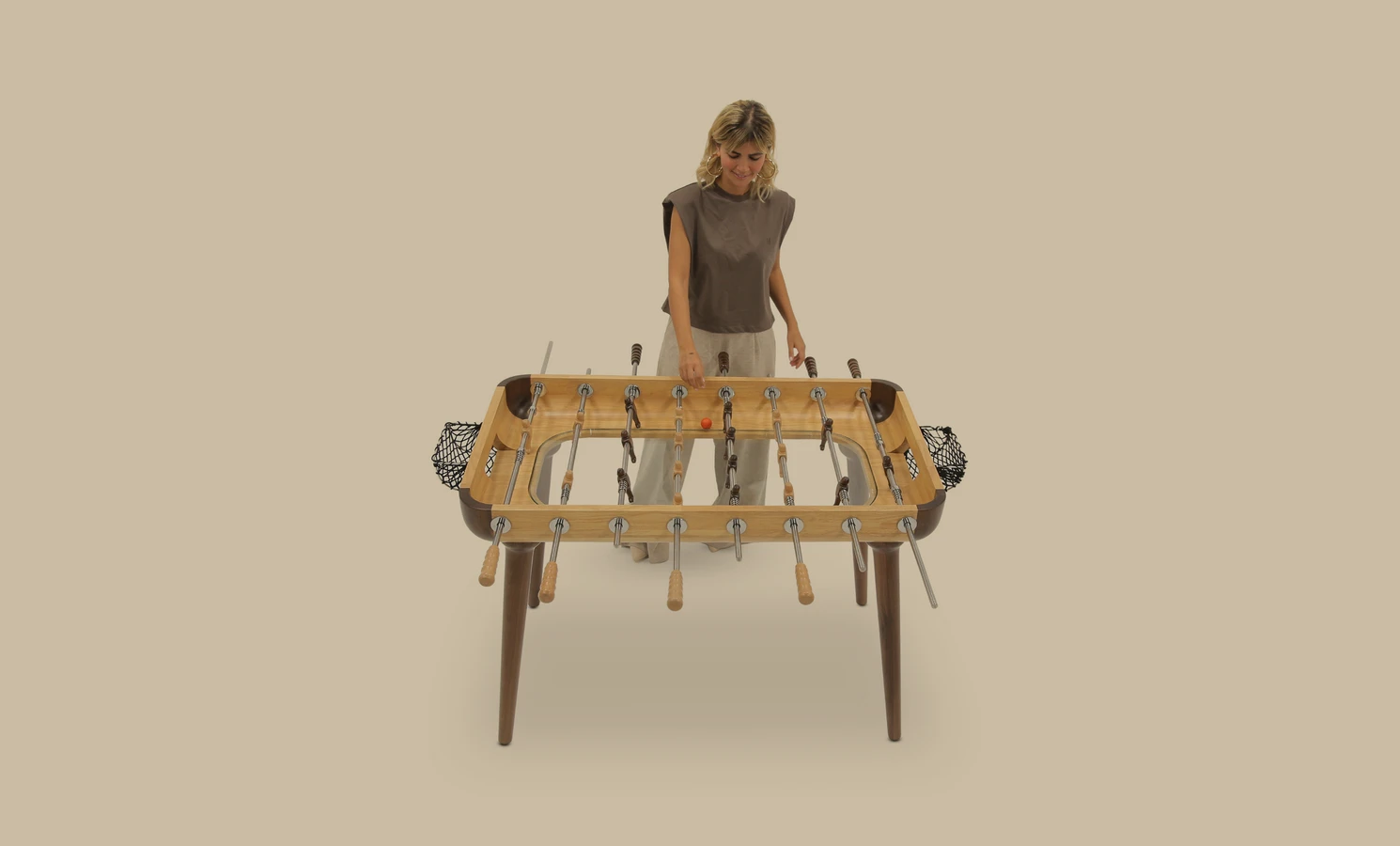 Modern ergonomic gaming desk with sleek cable management by GOAL Furniture